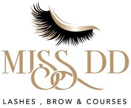 miss dd logo bali extension studio lash brow